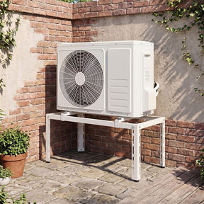 Mini Split Ground Stand for 9000-36000 BTU Ductless Air Conditioners Heat Pump, Anti-Vibration Heavy Duty Universal Outdoor AC Base Bracket