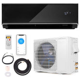 12000BTU Alexa Wifi Enabled Mini Split Air Conditioner Heater, 22 SEER2 208-230V Wall-Mounted Ductless Inverter AC Unit with Heat Pump