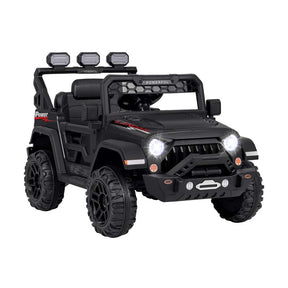 12V Electric Kids Ride on Truck, Battery Powered Kids Toy Car with Remote Control, 3 Speed & Spring Suspension, Music