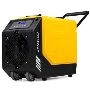 190 PPD Commercial Dehumidifier with Pump & 26 FT Drain Hose, Rotational Molded Industrial Dehumidifier for Basement, Water Damage Restoration