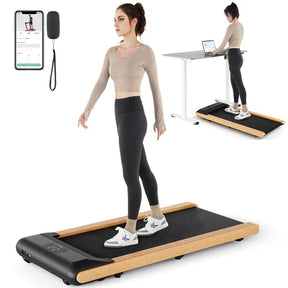 3-in-1 2.25HP Walking Pad Under Desk Treadmill for Office Home with Smart App Control, Mini Portable Treadmill Pad for Small Space