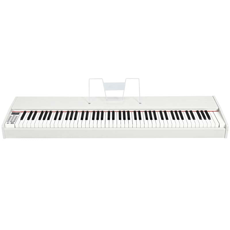 88-Key Digital Piano Full Size Weighted Keyboard with Sustain Pedal, Portable Electric Piano for Beginner Adults Practice