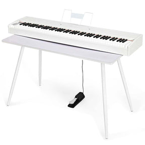 88-Key Digital Piano Full Size Weighted Keyboard with Sustain Pedal, Portable Electric Piano for Beginner Adults Practice