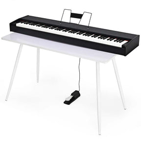 88-Key Digital Piano Full Size Weighted Keyboard with Sustain Pedal, Portable Electric Piano for Beginner Adults Practice