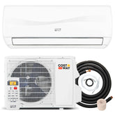9000BTU Ductless Mini Split Air Conditioner, 19 SEER2 115V Wall-Mounted Inverter AC Unit with Heat Pump, Energy Efficient Cools Room up to 450 Sq. Ft