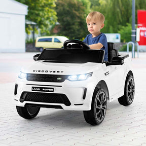 12V Licensed Land Rover Discovery Kids Ride On Car, Electric Vehicle Toy Car w/Remote Control, Lockable Doors, Slow Start System, LED Lights