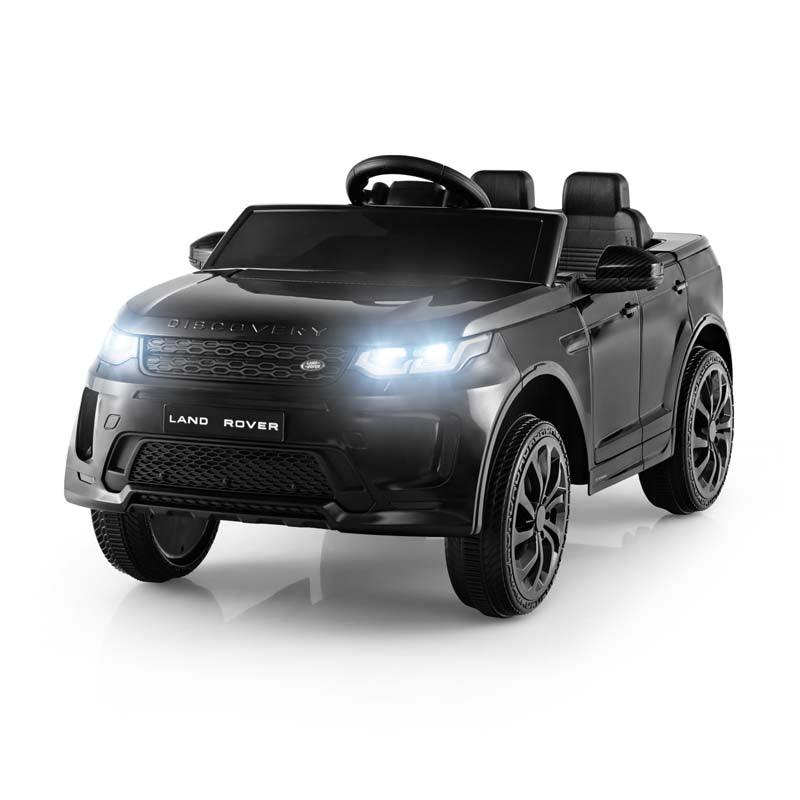 12V Licensed Land Rover Discovery Kids Ride On Car, Electric Vehicle Toy Car w/Remote Control, Lockable Doors, Slow Start System, LED Lights