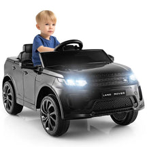 12V Licensed Land Rover Discovery Kids Ride On Car, Electric Vehicle Toy Car w/Remote Control, Lockable Doors, Slow Start System, LED Lights