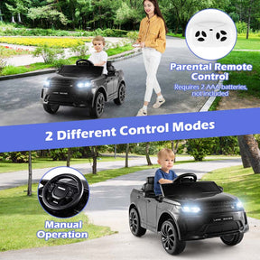 12V Licensed Land Rover Discovery Kids Ride On Car, Electric Vehicle Toy Car w/Remote Control, Lockable Doors, Slow Start System, LED Lights