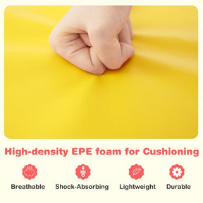 10-Piece Foam Climbing Blocks, Soft PU Leather Play Gym Baby Climber for Crawling & Sliding, Safe Indoor Toddler Climbing Toys for Kids Age 1-3