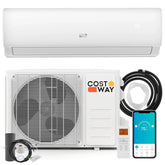 11500 BTU WiFi Ductless Mini Split Air Conditioner with Heat Pump, 17 SEER2 Inverter Split AC Works with Alexa Cools up to 750 Sq.Ft
