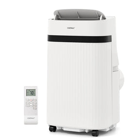 12000 BTU Portable Air Conditioner, 3-in-1 AC Unit with Fan, Dehumidifier & Sleep Mode, 24H Timer, Window Kit, Cools Room up to 550 Sq. Ft