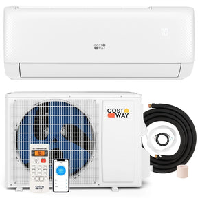 Airtural Series 12000 BTU WiFi Enabled Mini Split Air Conditioner with Heat Pump, 22 SEER2 115V Inverter System Alexa Compatible for 750 Sq.Ft Room