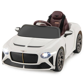 12V Licensed Bentley Bacalar Battery Kids Ride-on Toy Car with Remote Control, Scissor Doors, Lights & Sound Effects