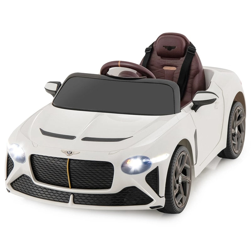 12V Licensed Bentley Bacalar Battery Kids Ride-on Toy Car with Remote Control, Scissor Doors, Lights & Sound Effects
