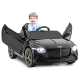 12V Licensed Bentley Bacalar Battery Kids Ride-on Toy Car with Remote Control, Scissor Doors, Lights & Sound Effects