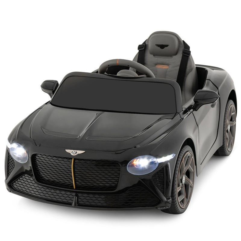 12V Licensed Bentley Bacalar Battery Kids Ride-on Toy Car with Remote Control, Scissor Doors, Lights & Sound Effects