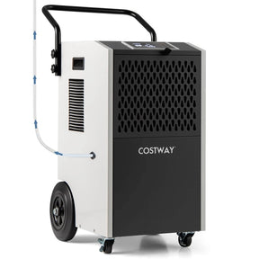 154 Pints Commercial Dehumidifier with Pump & Drain Hose, Heavy Duty Portable Industrial for Home Basements Job Sites