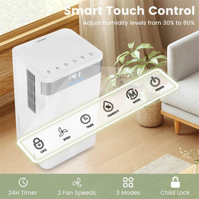32 Pints 2000 Sq.ft Basement Dehumidifier with Drain Hose, 24H Timer & 3-Color Indicator, Quiet Portable Dehumidifier for Home, Bedroom, Bathroom