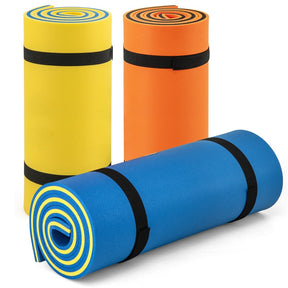 87" x 36" Floating Water Mat Pad, 3-Layer XPE Foam Water Pad/Pool Mat/Lounger Floating Island for River Lake Ocean