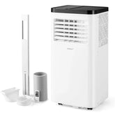 8000 BTU Portable Air Conditioner, 3-in-1 AC Unit, Fan & Dehumidifier with Sleep Mode, 24H Timer & Window Kit for Rooms up to 350 Sq. Ft