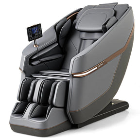 Full Body Zero Gravity Massage Chair, SL Track Massage Recliner with Airbags, Back & Waist Heater, Foot Rollers, Touch Screen, Auto Shoulder Scan