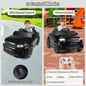 12V Kids Ride-On Car Licensed Land Rover Sport Electric Vehicle with Remote Control, LED Lights & Music, Ride-on Toy for Boys & Girls 3+