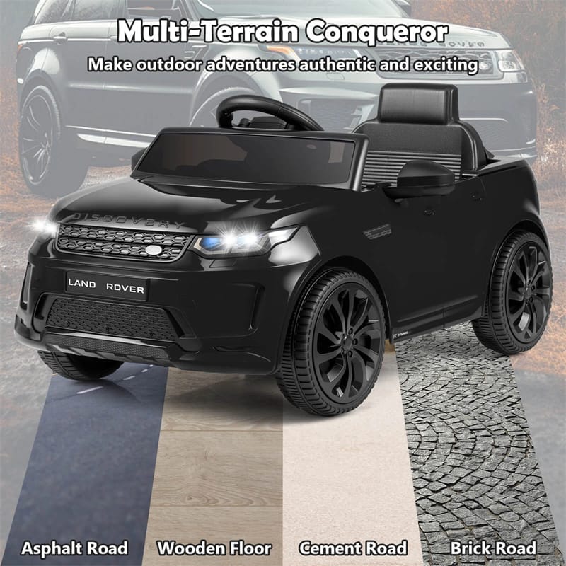 12V Kids Ride-On Car Licensed Land Rover Sport Electric Vehicle with Remote Control, LED Lights & Music, Ride-on Toy for Boys & Girls 3+