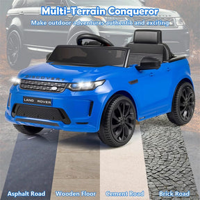 12V Kids Ride-On Car Licensed Land Rover Sport Electric Vehicle with Remote Control, LED Lights & Music, Ride-on Toy for Boys & Girls 3+