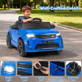 12V Kids Ride-On Car Licensed Land Rover Sport Electric Vehicle with Remote Control, LED Lights & Music, Ride-on Toy for Boys & Girls 3+