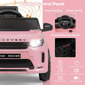 12V Kids Ride-On Car Licensed Land Rover Sport Electric Vehicle with Remote Control, LED Lights & Music, Ride-on Toy for Boys & Girls 3+