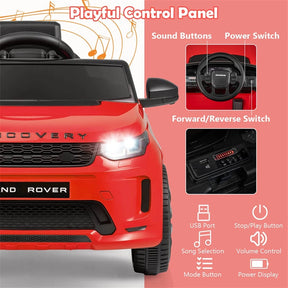 12V Kids Ride-On Car Licensed Land Rover Sport Electric Vehicle with Remote Control, LED Lights & Music, Ride-on Toy for Boys & Girls 3+