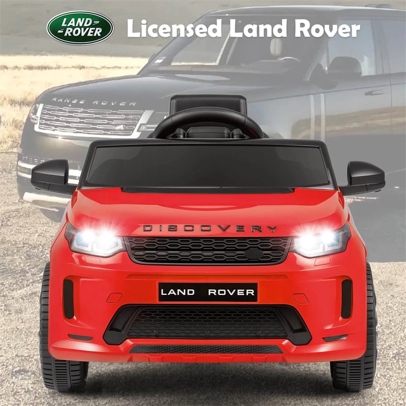 12V Kids Ride-On Car Licensed Land Rover Sport Electric Vehicle with Remote Control, LED Lights & Music, Ride-on Toy for Boys & Girls 3+