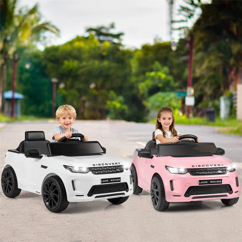 12V Kids Ride-On Car Licensed Land Rover Sport Electric Vehicle with Remote Control, LED Lights & Music, Ride-on Toy for Boys & Girls 3+