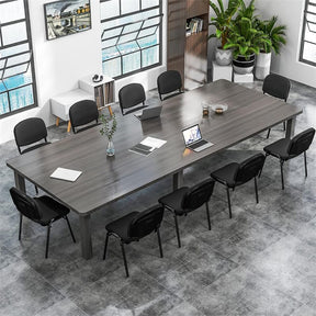 Set of 5 Stackable Conference Chairs with Ergonomic Upholstered Seat & Metal Frame, Modern Office Guest Chairs for Waiting Reception Rooms