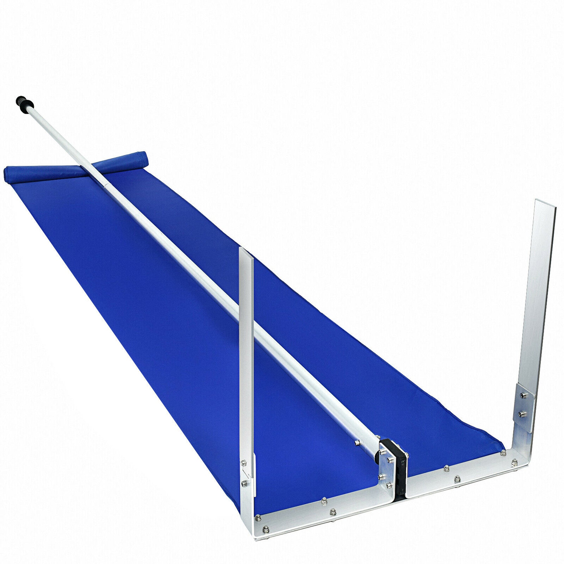 Snow Shovel Roof Rake, Aluminum Snow Rake w/ Extendable & Non-Slip Handle, Extra-large & Sturdy Snow Slice, Suitable for Removing Snow, Wet Leaves, Branches & Dust