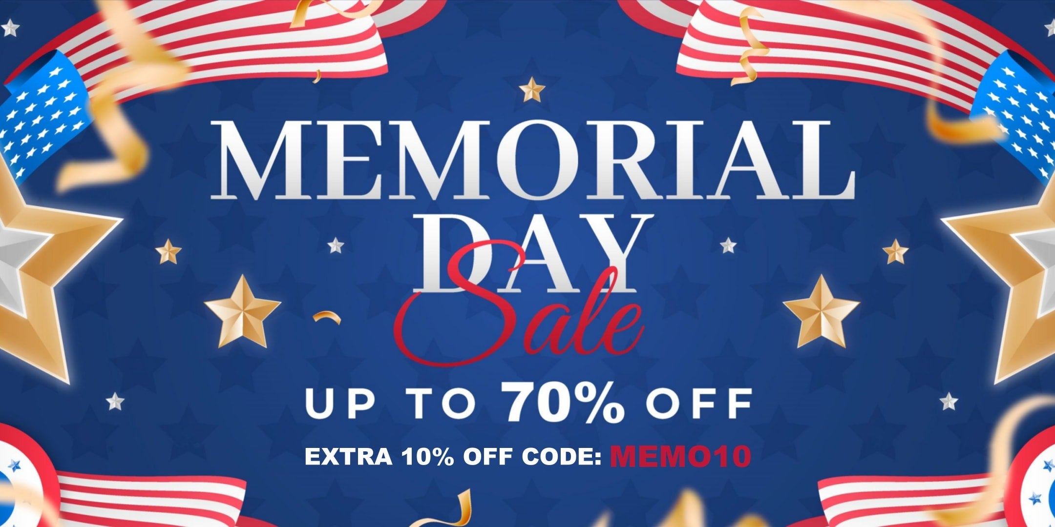 Memorial Day Special: 10% Off Sitewide! In honor of Memorial Day, we’re offering a special 10% discount on all products. Use code MEMO10 at checkout to get your discount. Hurry, this sale won't last long!