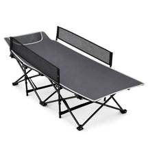 Foldable Camping Cot For Kids, Portable Sleeping Cot , Outdoor Heavy-Duty Metal Frame for Backpacking, Hiking, Beach