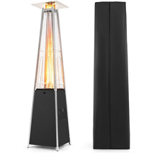 48000 BTU Pyramid Patio Heater w/Zippered Cover
