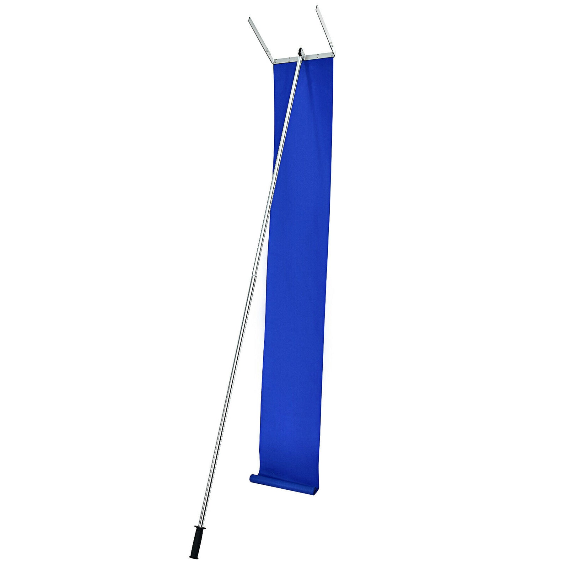 Snow Shovel Roof Rake, Aluminum Snow Rake w/ Extendable & Non-Slip Handle, Extra-large & Sturdy Snow Slice, Suitable for Removing Snow, Wet Leaves, Branches & Dust