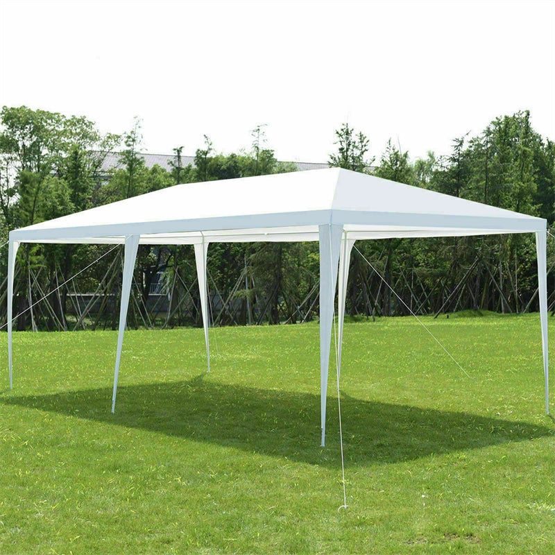 Canada Only - 10 x 20 FT Outdoor Party Wedding Canopy Tent with 4 Removable Sidewalls & Carry Bag