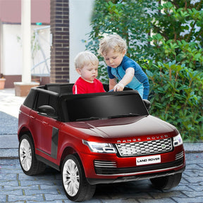 2-Seater Land Rover Licensed Kids Ride On Car 24V Battery Powered Electric Riding Toy Truck with 4WD Remote