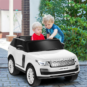 2-Seater Land Rover Licensed Kids Ride On Car 24V Battery Powered Electric Riding Toy Truck with 4WD Remote