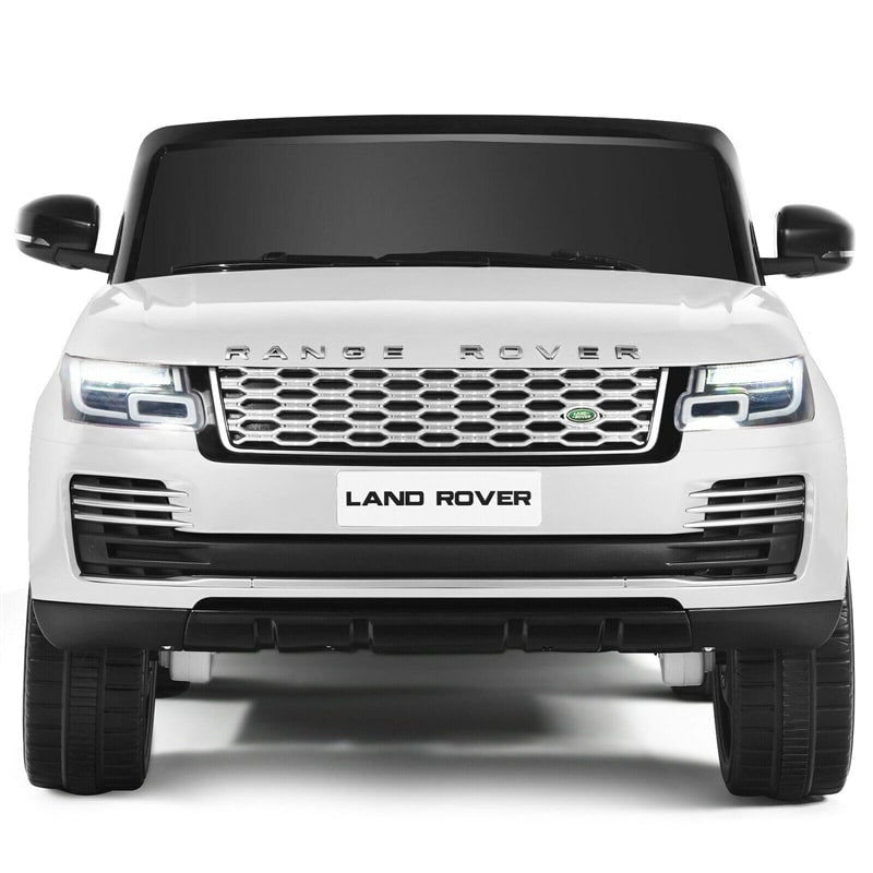 Canada Only - 24V 2-Seater Land Rover Licensed Kids Ride On Car with 4WD Remote