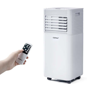 10000 BTU 3-in-1 Portable Air Conditioner Air Cooler Fan Dehumidifier with 4 Modes & 2 Speeds, Remote Control