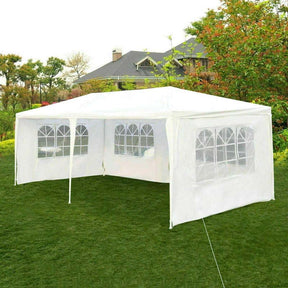 10 x 20 FT Outdoor Gazebo Canopy Tent Party Wedding Event Tent with 6 Removable Sidewalls & Carry Bag
