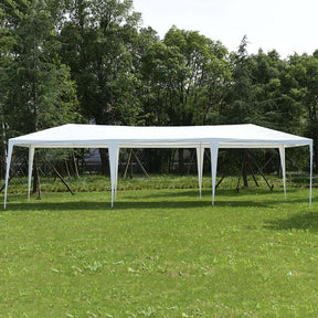 10 x 30 FT Outdoor Gazebo Canopy Tent Party Wedding Event Tent with Strong Connection Stakes & Ropes