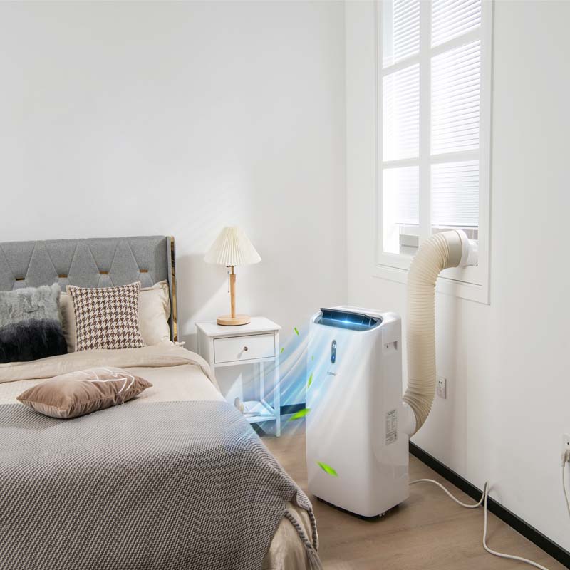 Canada Only - 12000 BTU 4-in-1 Portable Air Conditioner with Smart Control