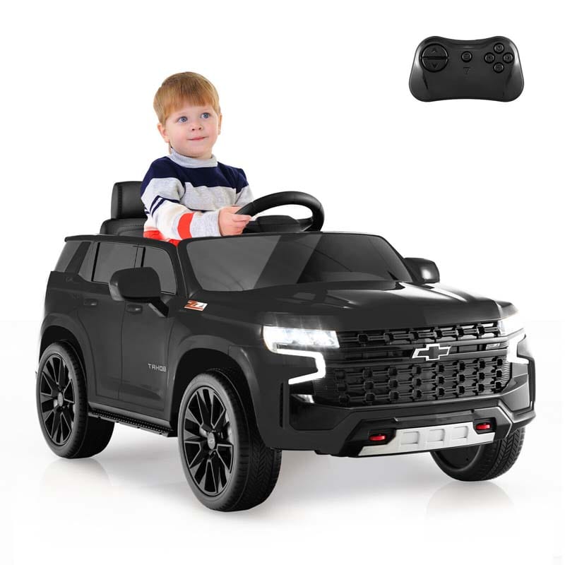 Canada Only - 12V Licensed Chevrolet Tahoe Kids Ride On Car with Light & Music