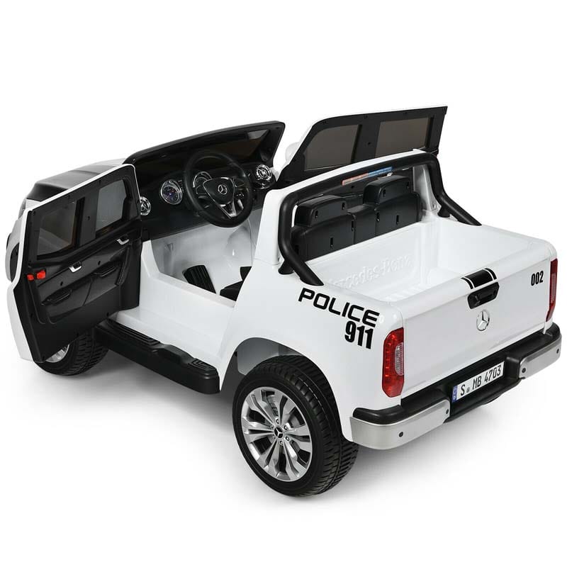 Licensed Mercedes Benz X Class Kids Ride-on Car 12V Battery Powered Vehicle Riding Toy Car with Trunk